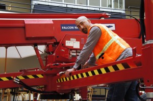 Rent a Denka Atrium Lift from Fagan High Reach