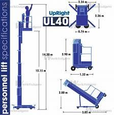 Rent a UL40 Personnel Lift from Fagan High Reach Rent a UL40 Personnel Lift from Fagan High Reach