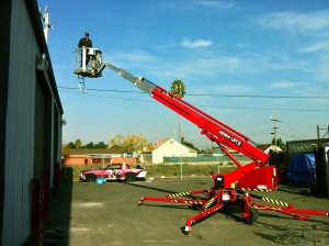 Rent a Denka Atrium Lift from Fagan High Reach