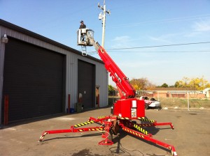 Rent a Denka Atrium Lift from Fagan High Reach